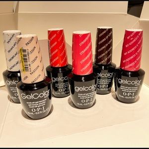 OPI GelColor Polish lot of 6